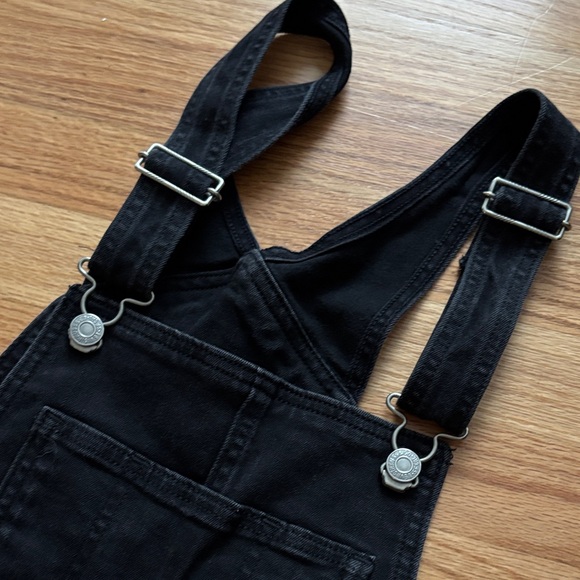 Levi's Black Denim Overalls - Picture 5 of 9